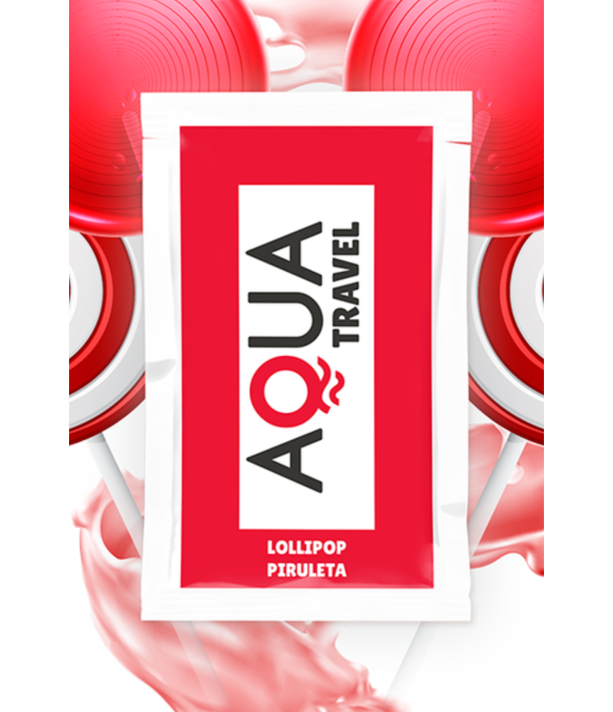 Dosette lubrifiant à base d'eau saveur sucette 6 ML - D-230598